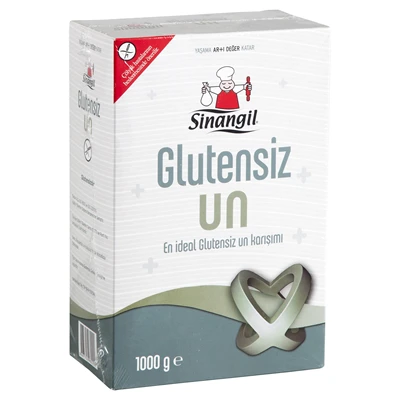 Sinangil Glutensiz Un 1 Kg - Çölyak Dostu Hamur İşleri İçin 4'li Avantaj Paketi ürün görseli 1