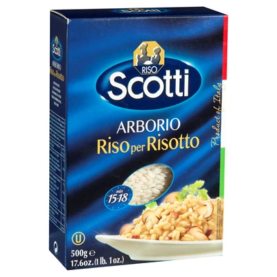 Scotti Arborio Pirinç 500G - Risotto İçin İtalyan Pirinci 6'li Avantaj Paketi ürün görseli 1