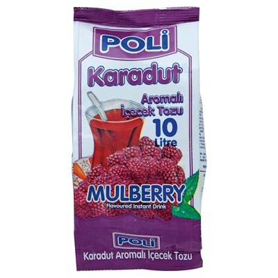 POLİ Toz İçecek Soğuk 450G Karadut - Pratik ve Lezzetli 6'li Avantaj Paketi ürün görseli 1