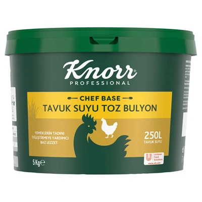 Knorr Chef Base Food Solutions Bulyon 5 Kg Tavuk - Profesyonel Mutfaklar İçin ürün görseli 1