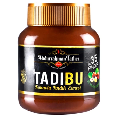 Abdurrahman Tatlıcı Tadıbu Fındık Kreması 330G Sürülebilir Lezzet 5'li Avantaj Paketi ürün görseli 1