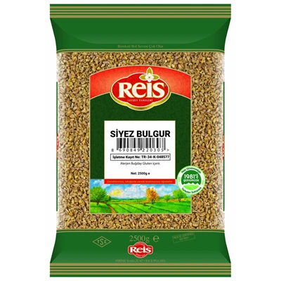 REİS Siyez Bulgur 2,5 Kg - Geleneksel Taş Değirmen, Genetiği Değişmemiş 2'li Ekonomik Paket ürün görseli 1