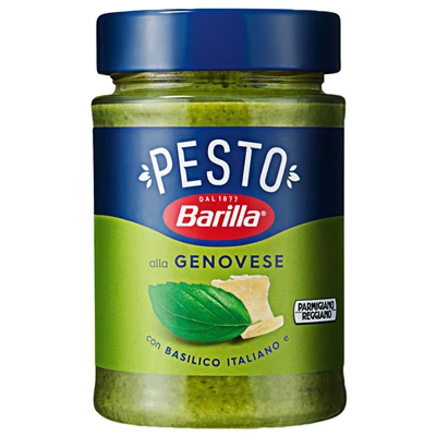 Barilla Pesto Genovese 190G Kremamsı İtalyan Fesleğen Sosu 8'li Avantaj Paketi ürün görseli 1
