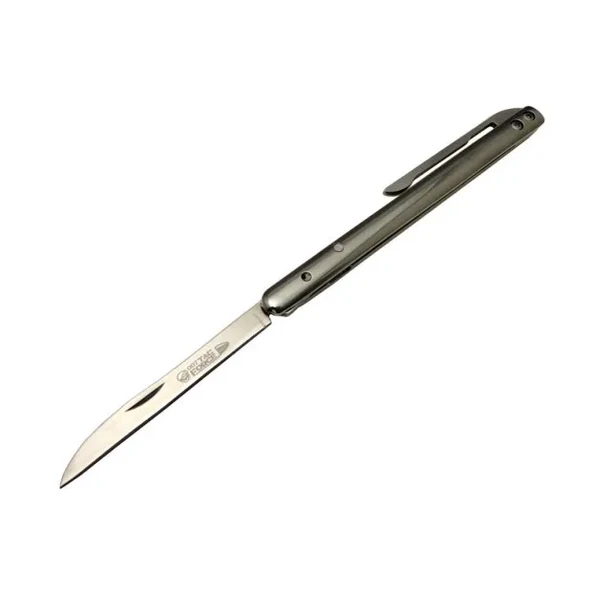 Alaska İnce D2 Çelik Çakı 18 Cm , Metal Sap ürün görseli 1