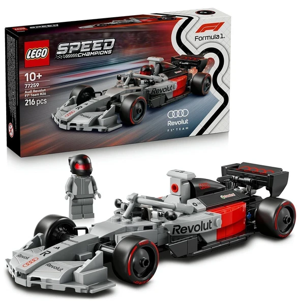 77259 Lego Speed Champions Audi Revolut F1 Team R26 Yarış Arabası 210 prç +10yaş ürün görseli 1