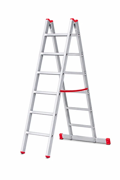 A Tipi Alüminyum Merdiven 2 Metre 2x6 Basamaklı (ATM.01) ürün görseli 1