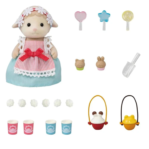 Sylvanian Families Popcorn Standı 5653 - Resim 2