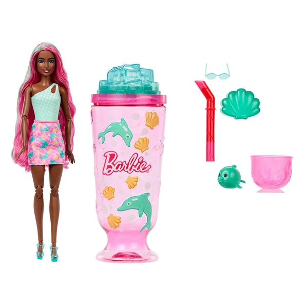 JKF60 Barbie POP Reveal Sürpriz Bebek - Mor Saçlı ürün görseli 1