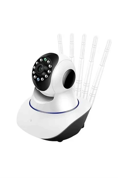 Akıllı Gece Görüşlü Sensörlü Wifi Kamera Telefondan Takip Edilebilir - Resim 5