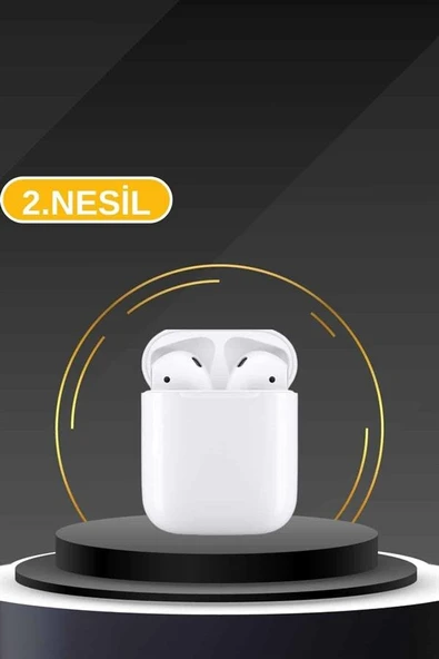 3 Kordonlu Dokunmatik Ekran Akıllı Saat ve 2.Nesil Kablosuz Bluetooth Kulaklık ANC/ENC ürün görseli 1