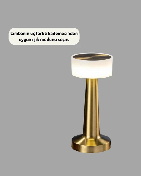 DEKORATİF MASA LAMBASI - Resim 4
