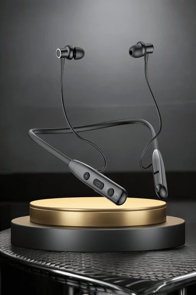 Kablolu Bluetooth Kulaklık Boyun Bantlı ANC Özelliği Yüksek Ses Kaliteli 100 saat ürün görseli 1