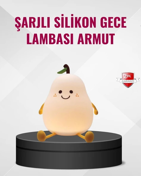 Armut Gece Lambası USB Şarjlı Ayarlanabilir LED Işık ürün görseli 1