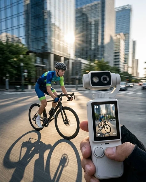 4K Ultra HD Taşınabilir Vlog Kamerası Otomatik Fokus ve 180 Derece Döner Lens ürün görseli 1