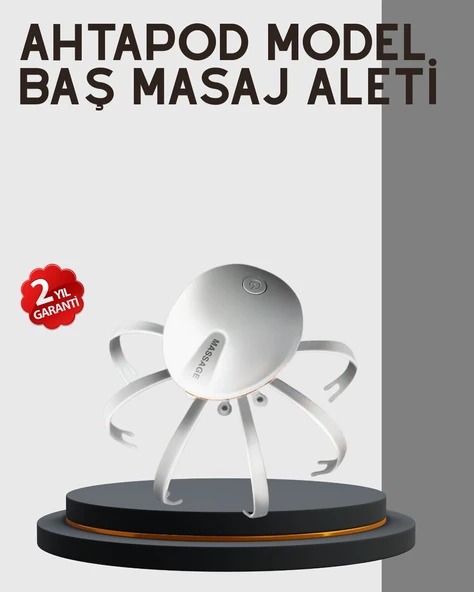 Kafa Derisi Masaj Aleti USB-C Şarjlı Rahatlatıcı ve Canlandırıcı Masaj ürün görseli 1