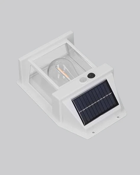 Solar Sensörlü Dış Mekan Lamba 3 Işık Modlu ve IP65 Dayanıklı - Resim 2