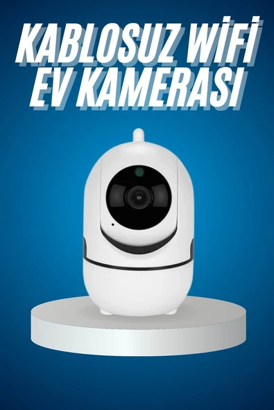 Mini IP Kamera Hareketli Güvenlik Kamerası Kablosuz Wifi Kamera Mikrofonlu ürün görseli 1