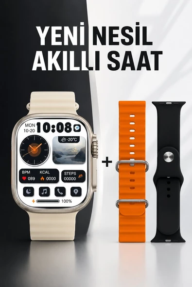 Yeni Nesil Arama Cevaplayan Uyku ve Sağlık Takibi GPS Özelliği ürün görseli 1