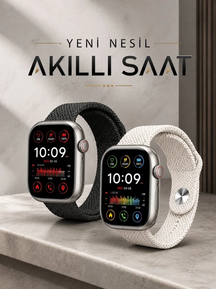 Akıllı Saat Yeni Nesil GPS Özelliği NFC Ve Uyku Takibi ürün görseli 1