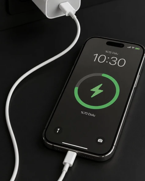iPhone 13 12 11 XR XS X SE 2022 2020 20W Lightning Şarj Cihazı ürün görseli 1