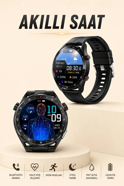 ENTEGRE GPS VE GENİŞ SPOR MODU SEÇENEKLERİYLE AKILLI SAAT ürün görseli 1