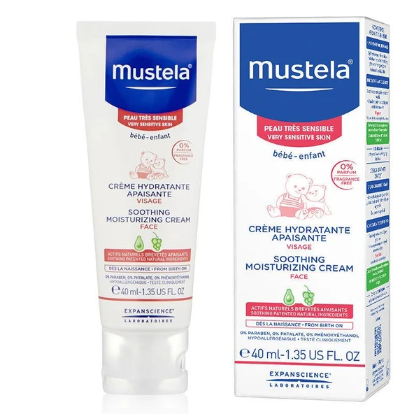 Mustela Soothing Moisturizing Cream 40ml ürün görseli 1