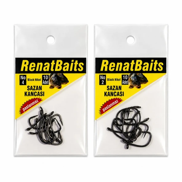 Renat Carp Wide Gape Paslanmaz Sazan İğnesi ürün görseli 1