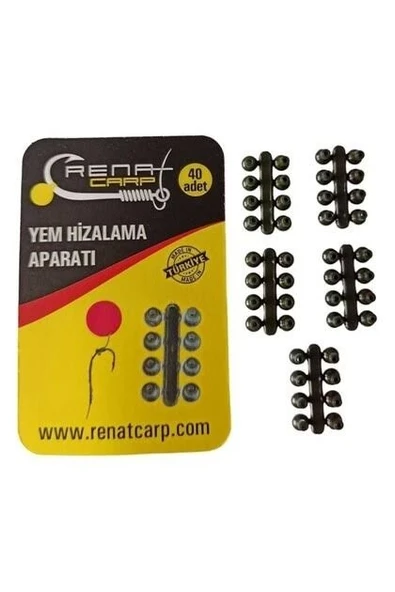 Renat Carp Yem Hizalama Aparatı 40 Adet ürün görseli 1