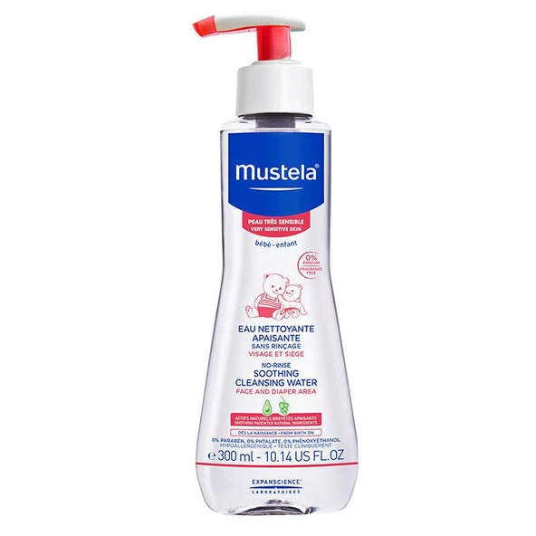 Mustela Soothing Cleansing Water 300ml ürün görseli 1