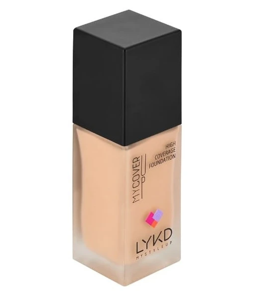 LYKD High Coverage Fondöten 165 Bare Almond - Resim 3