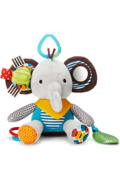 Skip Hop Bandana Buddies Peluş Aktivite Oyuncağı Fil ürün görseli 1