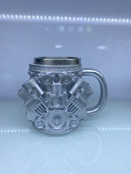 V8 Çelik Kupa ürün görseli 1
