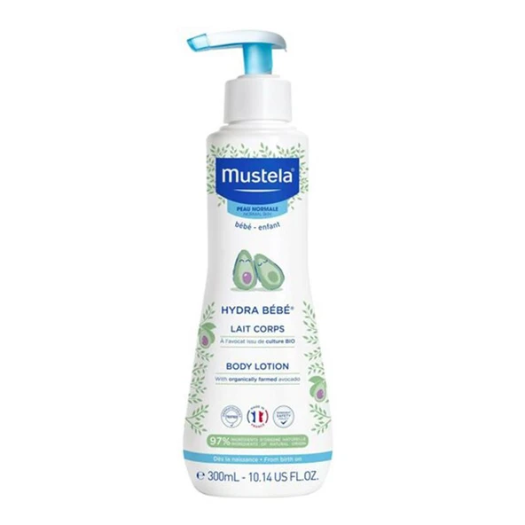 Mustela Hydra Bebe Günlük Kullanıma Uygun Vücut Losyonu 300ml ürün görseli 1