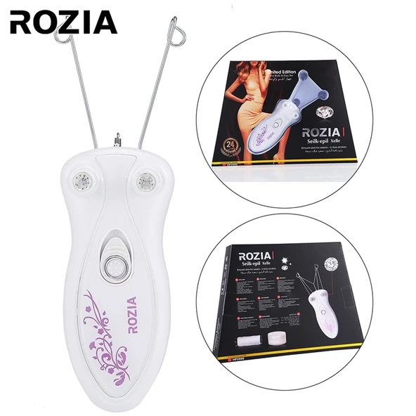 Rozia Profesyonel Epilatör İpli Tüy Alma Makinesi Epilasyon Aleti ürün görseli 1