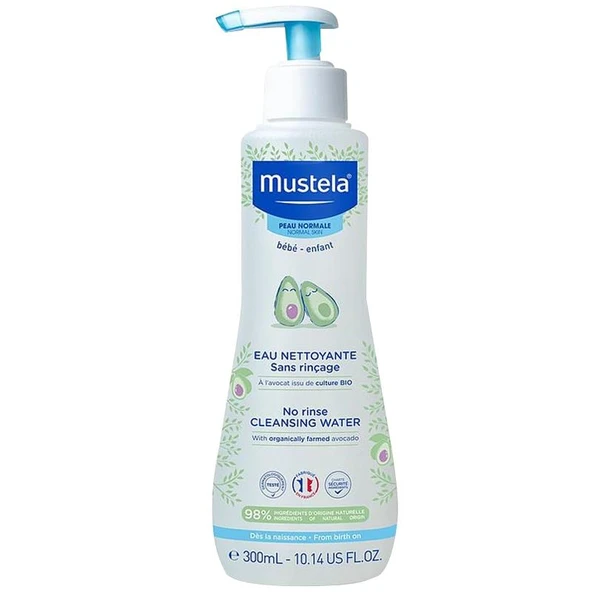 Mustela Physiobebe Durulama Gerektirmeyen Temizleyici Sıvı 300ml ürün görseli 1