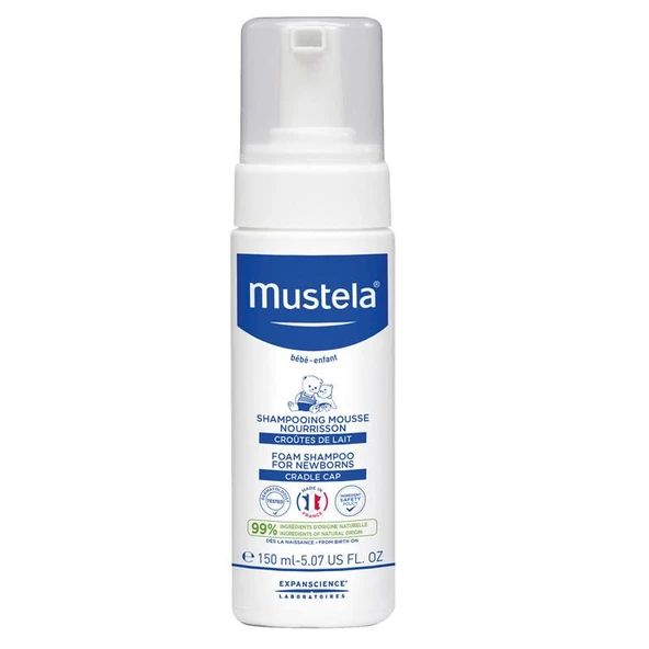 Mustela Yenidoğan Köpük Şampuan 150 ml ürün görseli 1