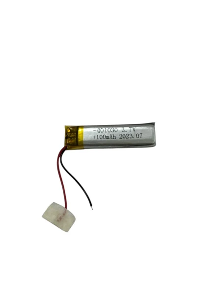 Sertec 401030 3.7V 100 MAh LiPmer Pil (Devreli/1.5A) ürün görseli 1