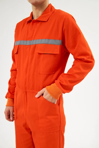 ORANGE SAFETY TURUNCU BÜTÜN TULUM - Resim 8