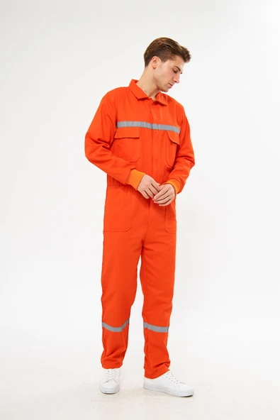 ORANGE SAFETY TURUNCU BÜTÜN TULUM - Resim 5