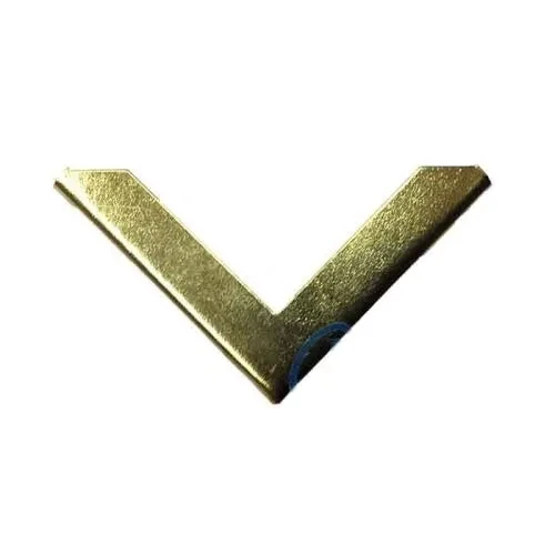 Kitap, Kapak, Menü, Albüm Köşesi, Büyük - 23X40Mm, Sarı, 10 Adet ürün görseli 1