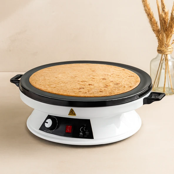 Katmer Yufka Sacı 3000W Termostatlı 53 Cm Emaye Kaplı ürün görseli 1