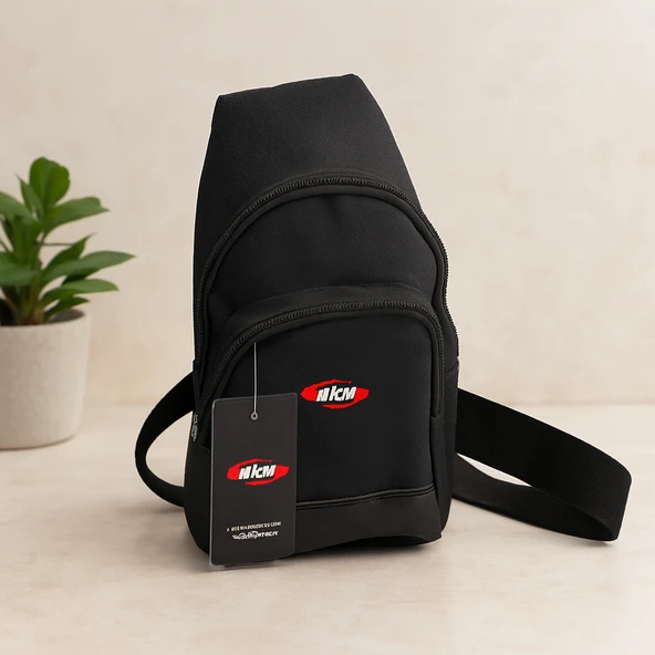 Bodybag Omuz Çantası - 3 Fermuarlı, 8X15X27 Cm ürün görseli 1