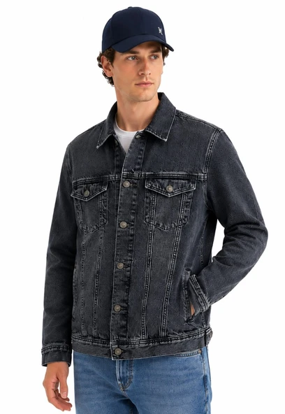 Mavi M010143 Mavi Dolphin Grey Classic Denim Jean Ceket Erkek Ceket ürün görseli 1