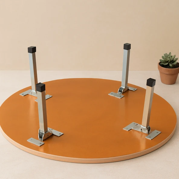 Metal Aç-Kapa Sofra Ayağı 20 Cm ürün görseli 1