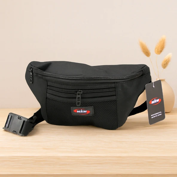 Bodybag Omuz Çapraz Çanta 3 Fermuarlı 12X10X25 Cm ürün görseli 1