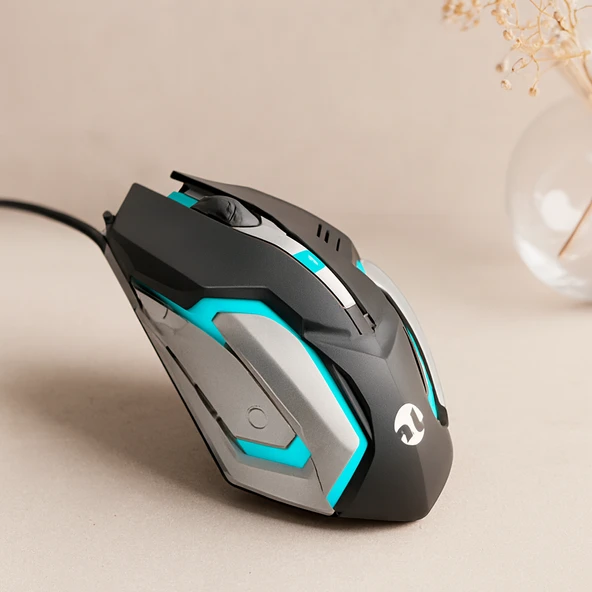 Usb Kablolu Rgb Mouse 1200 Dpi 1.5M ürün görseli 1