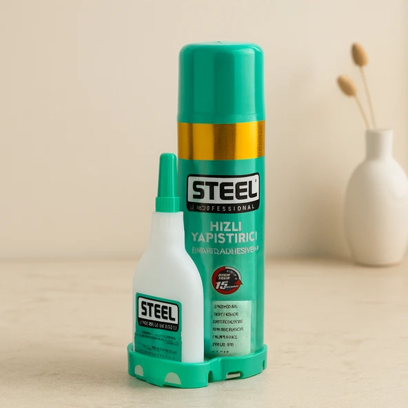 Hızlı Çok Amaçlı Yapıştırıcı 500Ml+125Gr - Mdf/Ahşap/Metal/Plastik/Cam ürün görseli 1