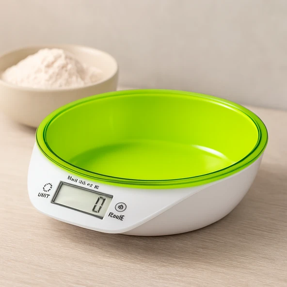 Dijital Kaseli Mutfak Terazisi 5Kg/1G (Pilli) ürün görseli 1