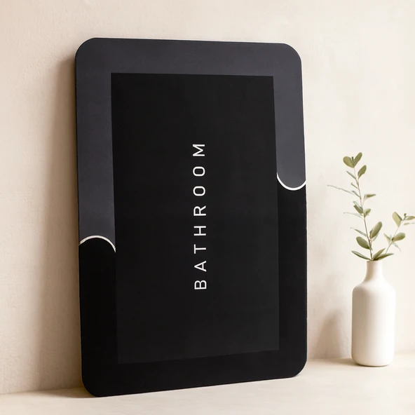 Banyo Paspası Su Emici 38X58 Cm Dikdörtgen Elastik ürün görseli 1