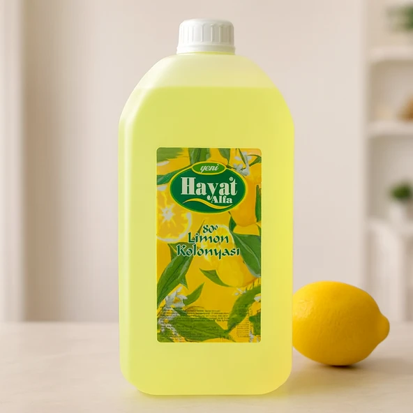 Limon Kolonya 5L Bidon 6'Lı Paket ürün görseli 1